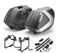 Valigias Laterales Con Telai Givi V37NT Nero Para Honda NC 750 X 2016-2018