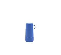 Valira Colección 1969 - Termo para líquidos de 0,25 L con botella de vidrio aislante de doble pared hecho en España, color azul