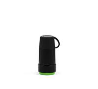 Valira 6109/128 Termo 0,25 L, Negro-Verde, Tapa convertible en práctica taza con asa