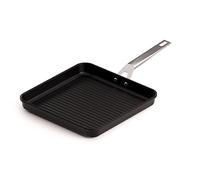 Valira Aire - Grill Premium de 28x28 cm Hecho en España, Aluminio Fundido con Antiadherente Reforzado, Apto para inducción