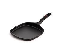 Valira Black - Plancha Premium de 26x26 cm hecha en España, aluminio fundido con antiadherente reforzado, apta para inducción