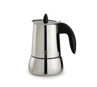 Valira Cafeteras - Cafetera Isabella de 6 tazas hecha con acero inoxidable, apta para inducción