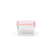 Valira Porta alimentos - Contenedor hermético de 0,4 L hecho en España, color transparente