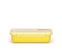 Valira Porta alimentos - Contenedor hermético de 0,5 L hecho en España, color amarillo