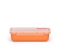 Valira Porta alimentos - Contenedor hermético de 0,5 L hecho en España, color naranja