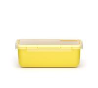 Valira Porta alimentos - Contenedor hermético de 0,75 L hecho en España, color amarillo