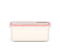 Valira Porta alimentos - Contenedor hermético de 1 L hecho en España, color blanco