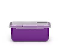 Valira Porta alimentos - Contenedor hermético de 1 L hecho en España, color morado