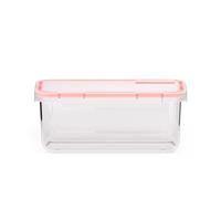 Valira Porta alimentos - Contenedor hermético de 1 L hecho en España, color transparente