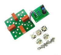 Valixirant 4: 1 Interruptor remoto coaxial que tiene controlador manual - Conectores So-239 1.5kw Cw/rtty o 3000w Pep Ham Rf Función de laboratorio Carcasa de 90x90mm (C)