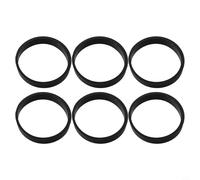 Valixirant Accesorios de tubería de fregadero Od e identificación de fontanería, sellado Epdm negro, goma a prueba de fugas, juntas de tuberías de 38 mm, residuos de 43 mm, juntas de 40 mm, 6 unidades