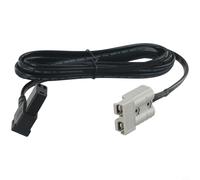 Valixirant Cable conector de 12 V para refrigerador, 50 A, resistente, 1,8 m, doble núcleo, extensión de 16 AWG para Dometic CFX/CF/CDF, RV y Camper (2 agujeros + fusible)