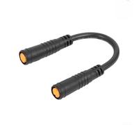Valixirant Cable de extensión del acelerador de 3 pines macho a hembra para bicicletas, construcción ABS, 129 mm de longitud, conectores impermeables, compatible con sistemas de palanca de cambio de