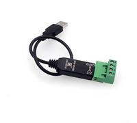 Valixirant Convertidor USB a RS485 con bloque de terminales de 32 pines, and Play, soporta velocidad de baudios 115200 y descarga STC MCU, no requiere externo, cable de 30 cm - PLC, SCADA y equipos de