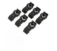 Valixirant E53 2000-2006 Puerta delantera para regulador de ventana Clip lado izquierdo o derecho para sistema de operación de ventana 6 piezas