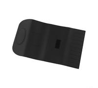 Valixirant - Flights Shafts Pu Travel Storage Bag Cuero Compacto Negro/Gris/Blanco Puntas 63 Tener con Correas Elásticas Divisores Dardos - Mango Robusto (negro)