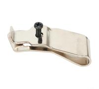 Valixirant Herramientas de clip para cinturón - Compatible con taladros, llaves y llaves plateadas, accesorio de gancho para cinturón n.º 42 a 70 0495, incluye tornillo de clip (1 unidad)