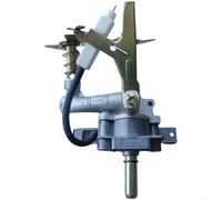 Valixirant Interruptor de encendido electrónico para estufa, quemador izquierdo y derecho, 53 x 35 mm, montaje de encendido natural y instalación de repuesto de cocina (izquierda)