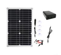 Valixirant Kit de bomba de 20 W, bomba de fuente sin escobillas 800L/H | con panel jardín piscina estanque acuario pecera característica al aire libre sistema de circulación negro