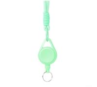 Valixirant Llavero retráctil con cuerda de alambre de acero recubierta de PVC, llaves telescópicas de 60 cm, tarjetas de identificación y herramientas, ligero y enredado, camping, senderismo y uso de