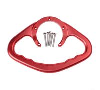 Valixirant Manillar Empuñadura Pasajero Seguridad Tanque Grab FZ1 FZ6 R1 R6 (rojo)