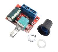 Valixirant Módulo controlador de motor de CC, gobernador ajustable 5 A motores de 5 V a 35 V CC, interruptor de control compacto de PCB de 30 mm con sobrecorriente reajustable