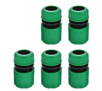 Valixirant Paquete de 5 conectores de manguera de jardín de 1/2 pulgada de conexión rápida, divisor adaptador de grifo, riego ABS resistente a las heladas, limpieza de macetas de coche, balcón
