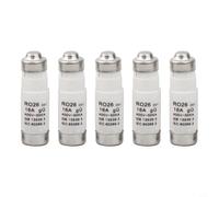 Valixirant Ro26 Diazed 16a Portafusibles eléctricos 5 50ka Fusible Cerámica Espiral Clase Capacidad Interrupción Piezas D01 para Gg 400v Set -