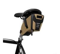Valixirant Tail Bag Road & Bikes - Bolsa de almacenamiento impermeable para sillín de 22 x 10,5 x 12 cm, malla 500D + nailon, bajo arrastre, 130 g, negro/blanco/marrón (marrón)