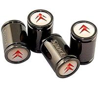 VALKEM 4 Piezas Tapones Rueda Coche para Citroen VTS/Saxo/Elysee/DS3/DS6/DS7/C1-C5, Resistentes Corrosión Tapones de Válvula de Coche Polvo Presión Estable, Coche Neumático Accesorios
