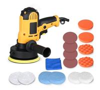 VALKEM Pulidora Coche para VW T-Cross T-Roc T-Roc Sport Caravelle Sharan 2000-2023 2024, Pulidora Orbital con Velocidad Ajustable, Bajo Ruido y Portátil, Kit Pulir Coche para Carrocería