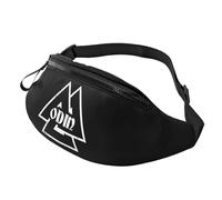 Valknut, El Símbolo Del Dios Odín Riñonera Casual Bolso De Cintura Con Cremallera Bolsa De Cintura Para Vacaciones Entrenamiento Actividades 14X35Cm