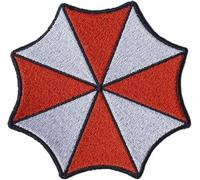 VALKYNEA Parche 100% Bordado Anime Fan Art/Evil Umbrella Corporation Logo/RE Resident/PATCH EMBROIDERY (Hoop & Loop / Velcr0)