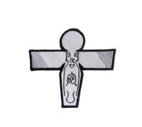 VALKYNEA Parche 100% Bordado Anime Fan Art/The Strongest Exorcist/From another world/PATCH EMBROIDERY (Hook & Loop / Velcr0)