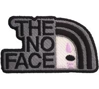 VALKYNEA Parche 100% Bordado Inspirado en Anime Fan Art/The No Face/Ghibli/PATCH EMBROIDERY/Aplique Bordado (Hook & Loop)