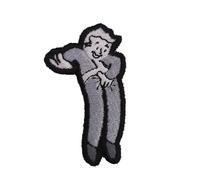 VALKYNEA Parche 100% Bordado Inspirado en Anime Fan Art/Vault Boy Take it/Fall Out/PATCH EMBROIDERY/Aplique Bordado (Termoadhesivo/Iron On)