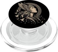 Valkyrie Odín Cuervos vikingos Mitología nórdica Valkyrie PopSockets PopGrip para MagSafe