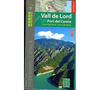 Vall De Lord. Port Del Compte 1:25.000: Serra del Verd - Serra de Busa 1:25000