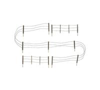 Valla de alambre de púas, escala O (Importación USA)