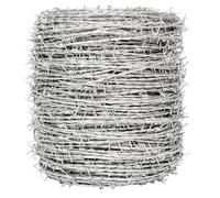 Valla de Alambre de púas para jardín: Barrera de Seguridad para trepar y disuasión de Animales para protección Exterior. Solución de Seguridad Duradera y eficaz para el jardín.