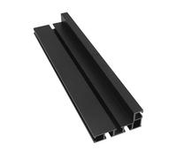 Valla de aluminio multiriel en T for carpintería, valla de inglete for carpintería, plantilla de sierra de cinta con ranura en T for bricolaje, soporte deslizante for riel de inglete,(400MM)