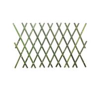 Valla de bambú expandible para plantas trepadoras, valla de acordeón de jardín, sin excavación, perfecta para decoración del hogar y jardín (40 x 200 cm)