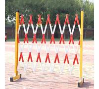 Valla de barricada plegable retráctil portátil, barrera eficaz de control de multitudes, barandilla de aislamiento de tráfico para eventos, soluciones de seguridad y gestión de eventos