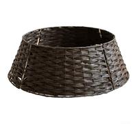 Valla de base tejida a mano con estética minimalista diseñada para decoración de árbol de Navidad que ofrece un apoyo duradero (I)