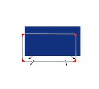 Valla de cancha de Ping Pong, Valla de Campo Deportivo, partición Temporal de Campo de competición, Azul, Adecuada for Patios Escolares, centros de Actividades comunitarias(8-Pieces)