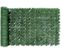 Valla de hiedra artificial, rollo de setos de hojas verdes de 3 m x 1 m, para privacidad de jardín y decoración al aire libre (hojas de camote)