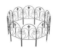 Valla de jardín Barrera Animal | Separador De Borde Metal - Cercado Metal Barrera Del Paisaje,aplicable a Césped Patio Patio Terraza