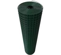 Valla de jardín de metal inoxidable - Protección duradera de 2,4 mm para exteriores para el hogar y aves de corral, barrera versátil para patio, resistente a la intemperie, seguridad
