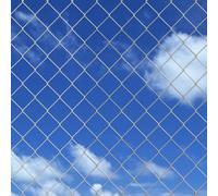 Valla de malla de alambre con postes, acero galvanizado, 15 x 1 m | Juego de cercas, 7 postes, 2 puntales diagonales, alambre superior, alambre de atado, 3 tensores de alambre