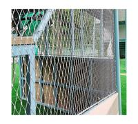 Valla de malla de alambre de acero inoxidable de 25 m x 1,5 m para el hogar, seguridad industrial, instalaciones deportivas, transporte seguro